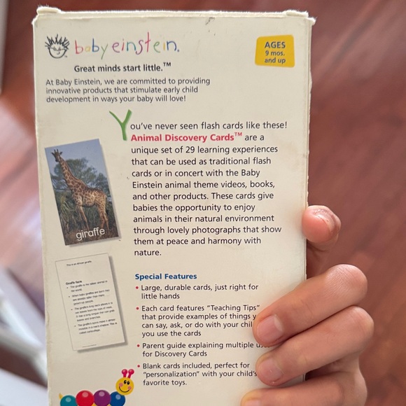 Animal Learning Cards - Multicolor - Picture 4 of 4